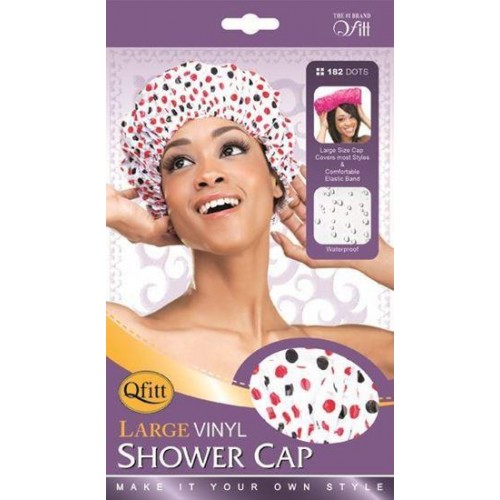 Qfitt Large Vinyl Shower Cap #182